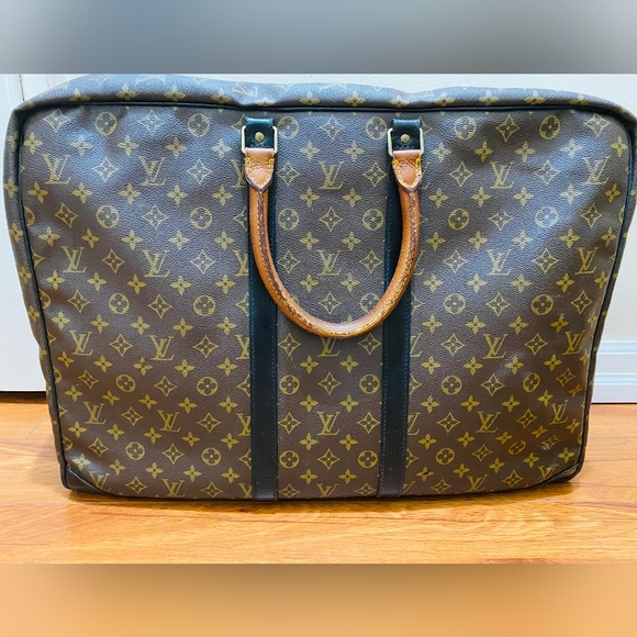 SOLD!!Original Vintage Louis Vuitton Suitcase 55 monogram - Picture 1 of 13